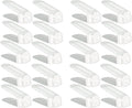 Shoe Slotz Space-Saving Storage Units in Ivory | As Seen on TV | No Assembly Required | Limited Edition Price Club Value Pack, 20 Piece Set