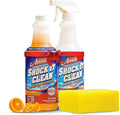 Professor Amos Shock It Clean MultiPurpose Cleaner Double Strength Concentrate All Purpose Carpet, Jewelry, Upholstery, Leather, Stain Remover & Floor Cleaner (Citrus Zest 32 Oz)