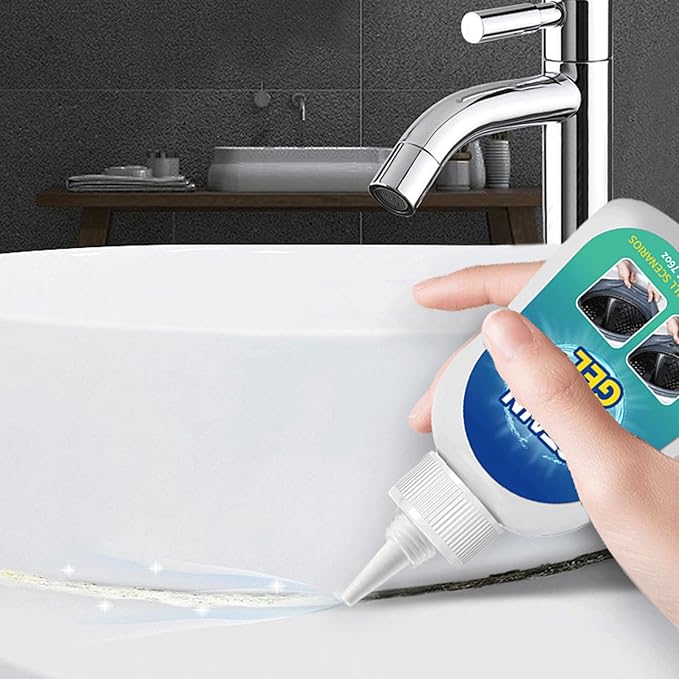Multi-purpose Stain Remover Gel, Front-Loading Washing Machine Stain Remover, Suitable for Washing Machine Gasket Rubber Seal, Household Stain Remover Gel (2)