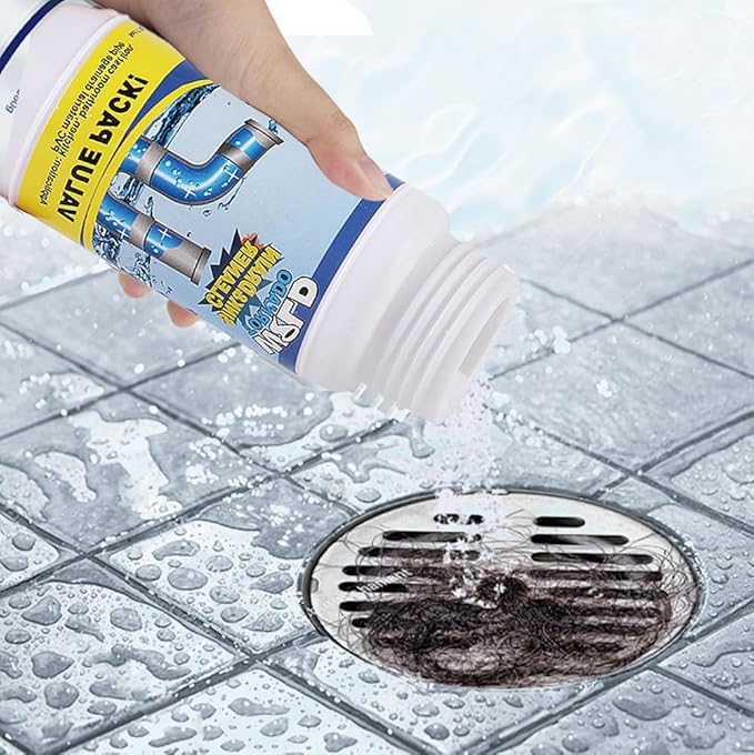 Sink Drain Cleaner, 2025 Upgraded Wild Tornado Sink and Drain Cleaner, Fast Foaming Powerful Pipe Dredging Agent, Multi-functional pipe unclogging agent, for Home Kitchen Toilet (1)