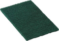 Americo #90-96 Kitchen Scour Pad, Medium Duty Scouring Pads for Pots and Pans, 6" x 9", Green, 20 per case