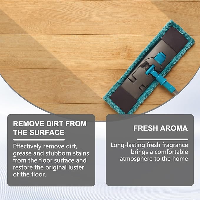 Brazilian Waves Mop Soap,New Mop Soap for Floor Cleaning, Multisurface Bathroom & Kitchen Cleaner Supplies (120ML)