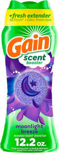 Gain In-Wash Laundry Scent Booster, Moonlight Breeze Scent, 12.2 OZ, Fresh Extender + Odor Protection