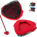 Scrub Brush for O-Cedar, Scrubber Mop Head Compatible with Ocedar Spin Mop Easy Wring 1 Tank,Upgraded Full Bristle of Cedar Scrubber Attachment,Floor Scrubber Brush,Wall Tile Bathroom Scrubber,1 Pack