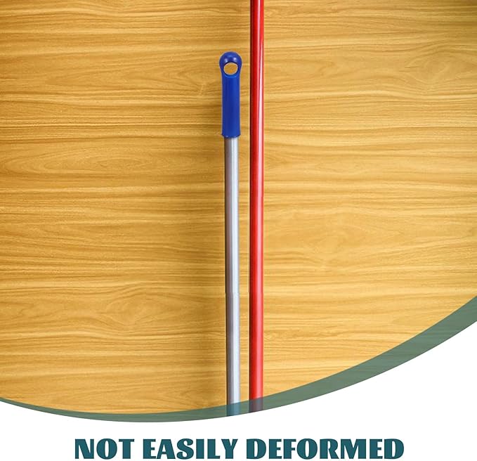 ARTIBETTER 2pcs Plastic Broom Handle Grip Replacement for Sweeping Broom and Dustpan Rod, 19mm Mop Handle End Caps Sleeve Attachment for Household Cleaning Tools