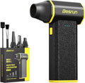 Electric Air Duster - 110,000 RPM Compressed Air Duster, 120W Cordless Air Blower for Computer Keyboard，House, Outdoor & Car, 3-Speed Rechargeable Mini Turbo Fan, Type-C Fast Charge (X113)