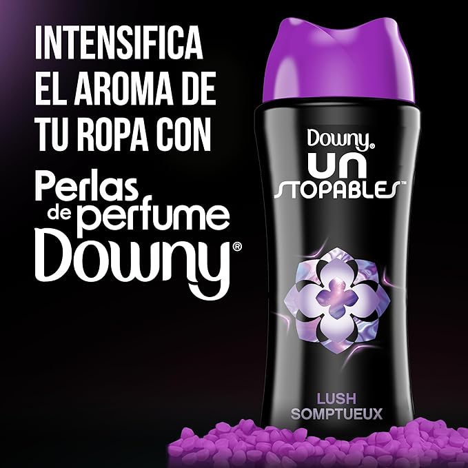 Downy Unstopables in-Wash Scent Booster Beads, Lush, 12.2 oz
