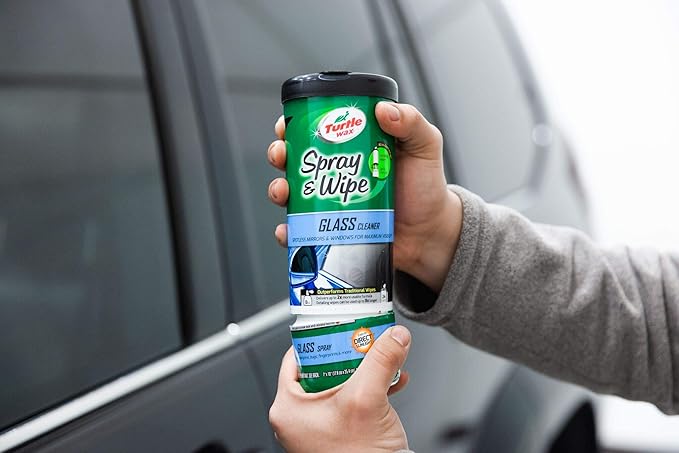 Turtle Wax 50938 Spray & Wipe Glass Cleaner