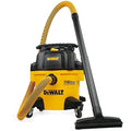 DEWALT 6-Gallon STEALTHSONIC Ultra Quiet Poly Shop Vacuum Wet and Dry with 6 Dust Bags, 5 Peak HP Noise Reduction Wet/Dry Vac for Jobsite, Workshop, and Garage, DXV06P-QTB