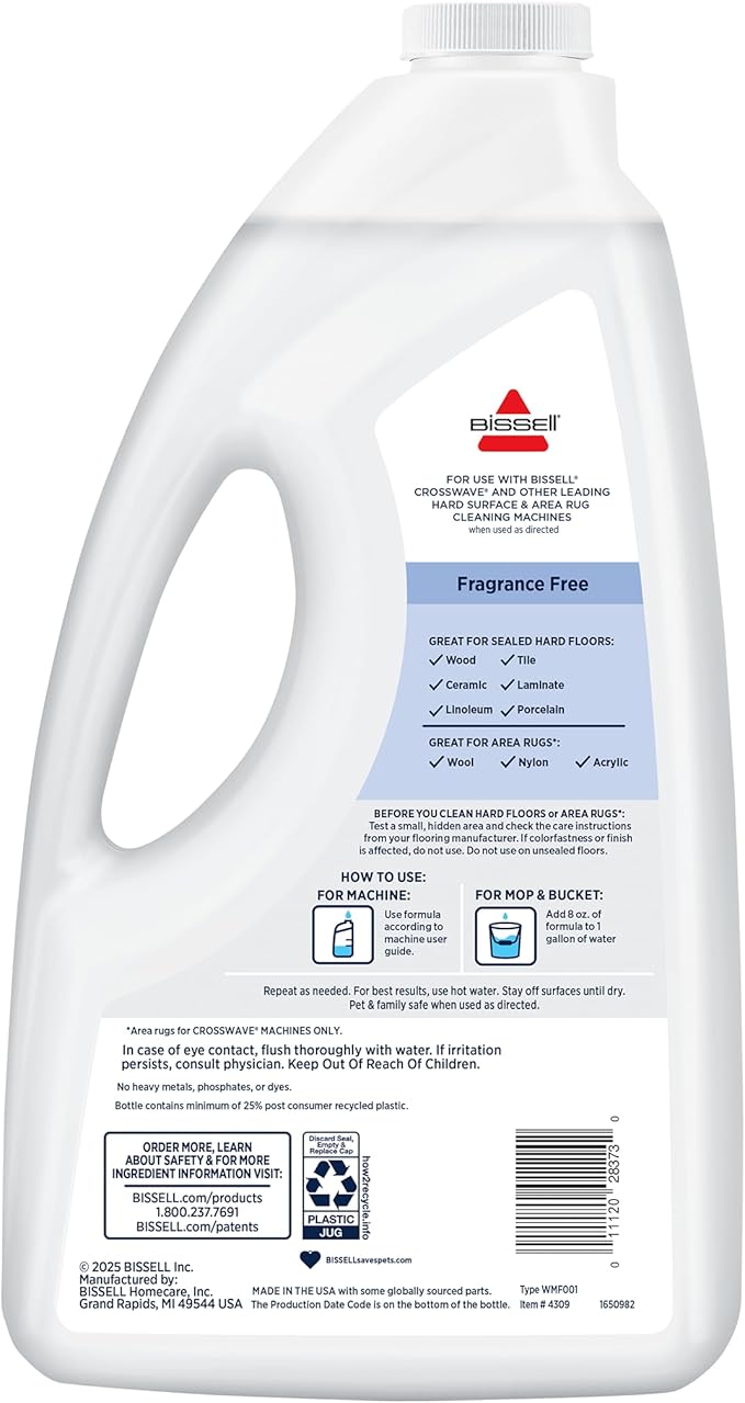 Bissell Multi-Surface Free & Clear Formula, 64 fl oz, 4309