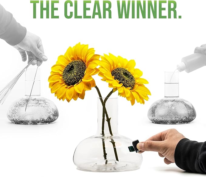 Chubbs Scrubb Duo Magnetic Glass Cleaner Kit - Mini Magnet Scrubber for Hard-to-Reach Stains on Glass, Ceramic & Metal