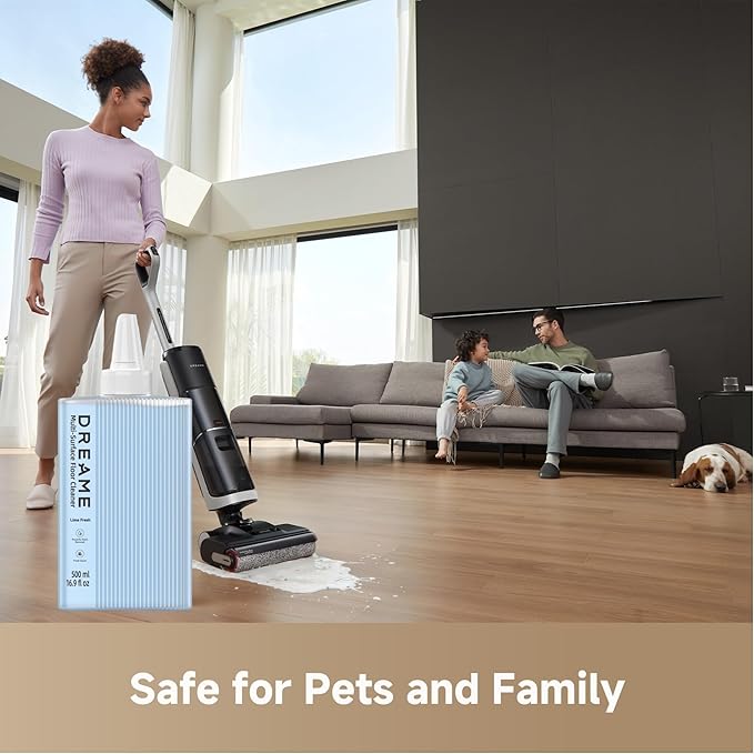 DREAME Replacement Cleaning Solution for H14 Wet Dry Vacuum Cleaner, 16.91oz (500 ml)