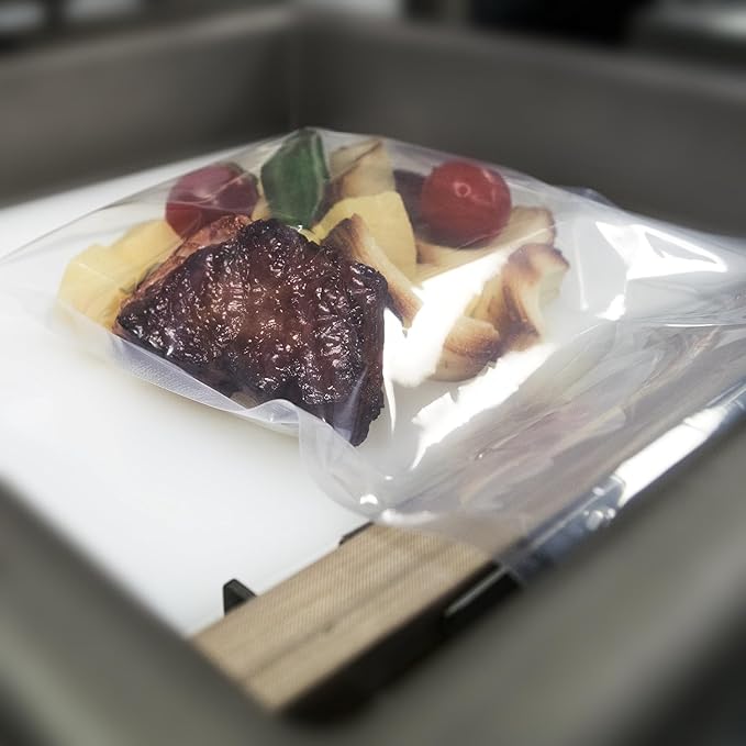 UltraSource - Chamber Machine Pouches 3 Mil Thickness, 7" x 11", Pack of 1000 Vacuum Chamber Pouches, BPA-Free Pre-Cut Chamber Vacuum Sealer Bags with tear notch