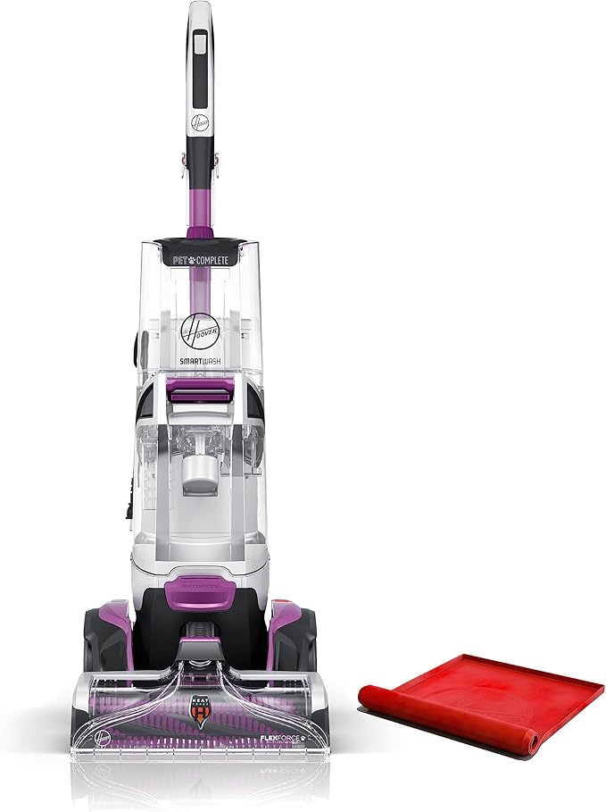 Hoover SmartWash Automatic Carpet Cleaner Spot Chaser Stain Remover Wand & Paws & Claws Deep Cleaning Carpet Shampoo with Stainguard & Renewal Deep Cleaning Carpet Shampoo