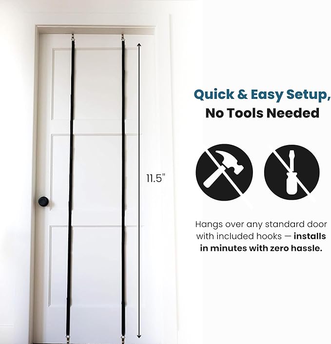 Jokari Over the Door Cap Rack Organizer 2 Pack Holds Up to 16 Baseball Hats Hat Storage System for Men Women and Kids Adjustable Closet Hanger with Hooks for Easy Hat Display