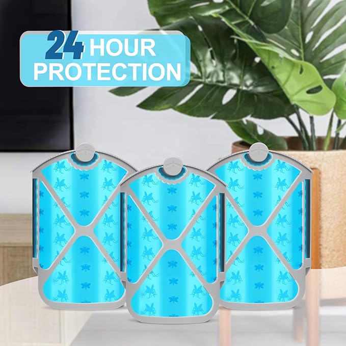 Insect Trap Refill Kit & 4 Cartridges, Compatible with ZEVOM364A and Max, Replacement 100% Fit(4Pcs)