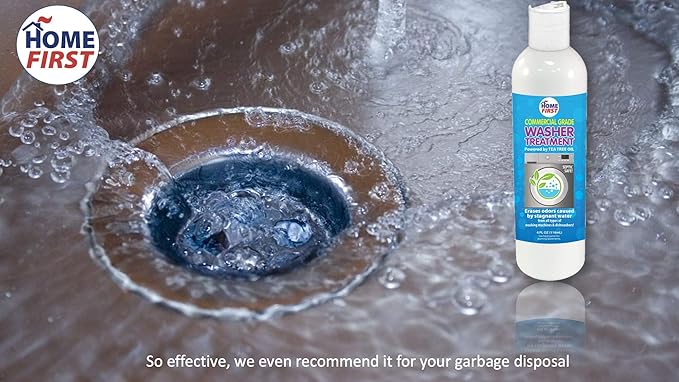 Washing Machine Cleaner and Deodorizer, 2 Treatments — Tea Tree Oil Removes Odor-Causing Residue from Front and Top Load Washers