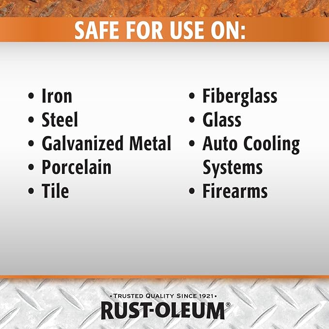 Rust-Oleum Rust Dissolver Jelly | Heavy-Duty Corrosion Remover for Metal Tools, Cars, Bikes, Grills, Bolts, Firearms & More | 8 oz | 6 Pack