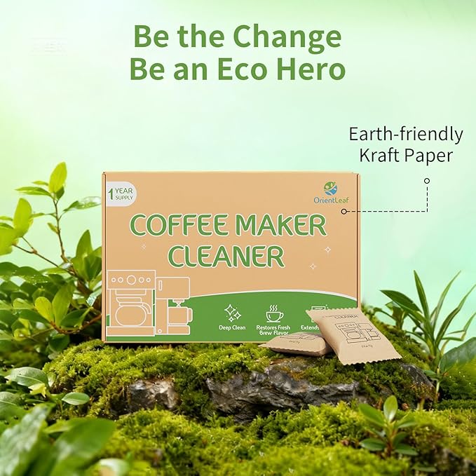 Coffee Maker Cleaner, Coffee Maker Cleaner Tablets Compatible With Nespresso, Keurig, Ninja and more Major Brands, Descaler for Coffee Machine 12 Pack