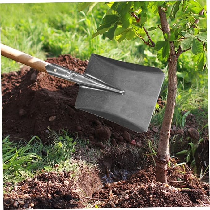 Outdoor Gardening Spade Tool Lightweight Farm Shovel for Planting Weeding Soil Loosening for Outdoor Use Efficient Easy to Store