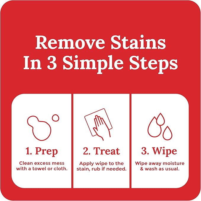 Emergency Stain Rescue Stain Remover Spray - Carpet Cleaner Spray - Wine & Coffee Stain Removal - 1 Count (Pack of 25)