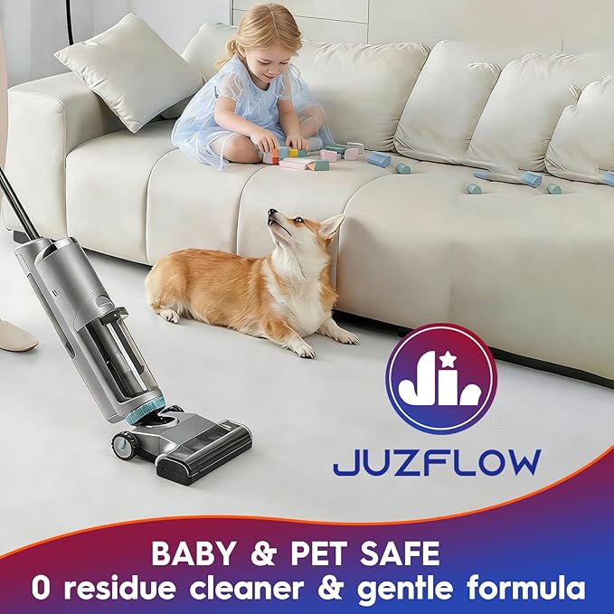 Floor Cleaner Solution Compatible With Roborock & Tineco iFLOOR 2/3/5 & FLOOR ONE S3/S5/S6/S7 PRO, for All Wet Dry Vacuum and Robot Vacuums with Mopping, for Multiple Hard Floors, 23 FL OZ