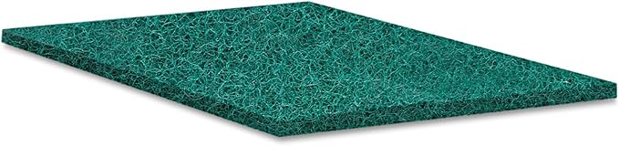 Boardwalk 186 Heavy-Duty Scour Pad, Green, 6 x 9 (Case of 15)