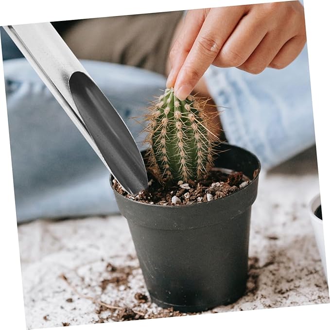 BESPORTBLE Bonsai Soil Soop, Stainless Steel Bucket Soil Scoop Garden Soil Scoop Bucket Shovel Bonsai Tool Soil Cup for Plant Flower Succulent