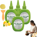 2026 New Pot Bottom Stain & Grime Remover, Stainless Steel Burnt Pot Cleaner, Stove Degreaser Heavy Duty Cleaner (4Pcs)