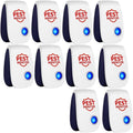 Ultrasonic Pest Repellent 10Pack, Electronic Pest Control Insect Repeller for Bugs, Roach, Rodent, Spider Mouse Repellent Pest Control Device for Home Kitchen, Bedroom