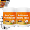 Multi-Purpose Powerful Cleaner for Kitchen, 260g Coconut Oil Natural Cleanser Heavy Kitchen Duty Degreaser All-Purpose Cookware Cleaner for Faucets, Tiles, Oven & Stove Top (2)