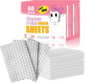 60 PCS Magic Cleaning Sponge Eraser Sheets, Reusable Upgrade Convex Point Scrub Pad Singles Eraser Cleaning Sponge Portable Thin Nano Wipes for Kitchenware Furniture Faucets Hard-to-Reach Places