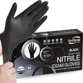Disposable Nitrile Exam Gloves, Black Nitrile Gloves Disposable Latex Free for Medical, Cooking & Esthetician