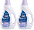 Clorox Fraganzia Liquid Fabric Softener, Lavender with Eucalyptus Scent 40oz - Laundry Wrinkle Reducer and Static Reducer (2 Pack)