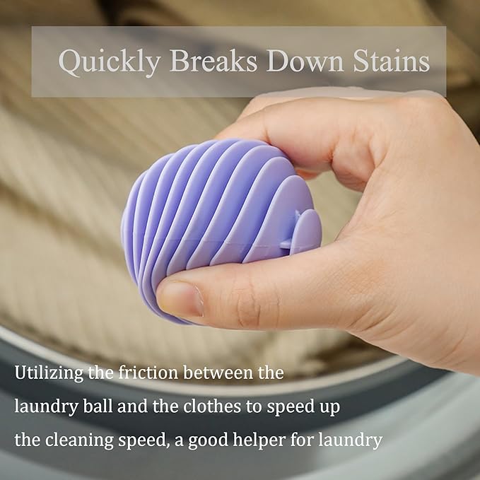 Pet Hair Remover for Laundry, Non-Toxic Lint Remover Washing Balls Reusable Dryer Balls Pet Hair Dryer Ball Lint Remover for Laundry Pet Fur Remover for Laundry Bedding Clothes