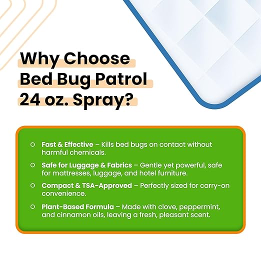 Natural Killer – 24oz Bottle (2 Pack) – Child & Pet Safe, Non-Toxic Formula for Home, Office, Vehicles, Mattresses, Couches, Baseboards & More – Eco-Friendly Bed Insect Treatment