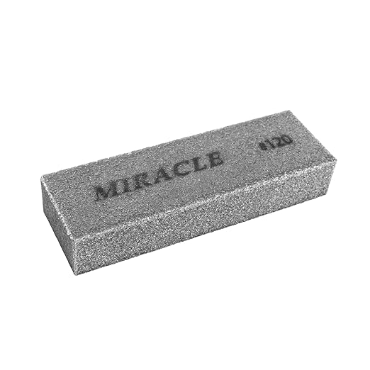 MIRACLE Eraser #120 – Rust & Scratch Remover, Metal Tool Cleaner, Polishing Block – 2.36 x 0.79 x 0.39 in (60 x 20 x 10 mm)