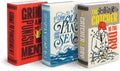 Genuine Fred Neat and Novel Chapter 2, Book Kitchen Sponges, Set of 3 Multi-Layer Sponges with Classic Book Cover Designs, Funny and Functional Gift for Book Lovers