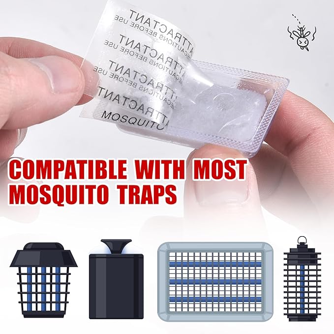 ALLRoad Mosquito Magnet Attractant, 2 Pcs Octenol Biting Insect Attractant Refill for Bug Zapper