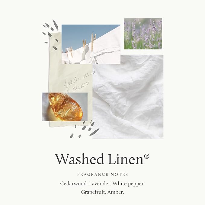 Thymes Countertop Spray - 16.5 Fl Oz - Washed Linen (Pack of 2)