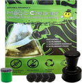 The Magic Cleaner Magnetic Glass Cleaner Kit |Mini, 12mm Size | For Water Pipes, Vases, Windows, Aquariums, Small, & all Shapes & Sizes | Cleans Hard to Reach Stains | Scrub via Magnet Glass Cleaner