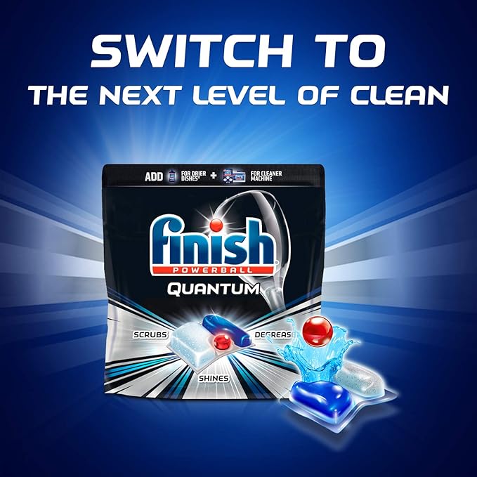 Finish Gelpacs Dishwasher Detergent, Orange Scent, 32 Count