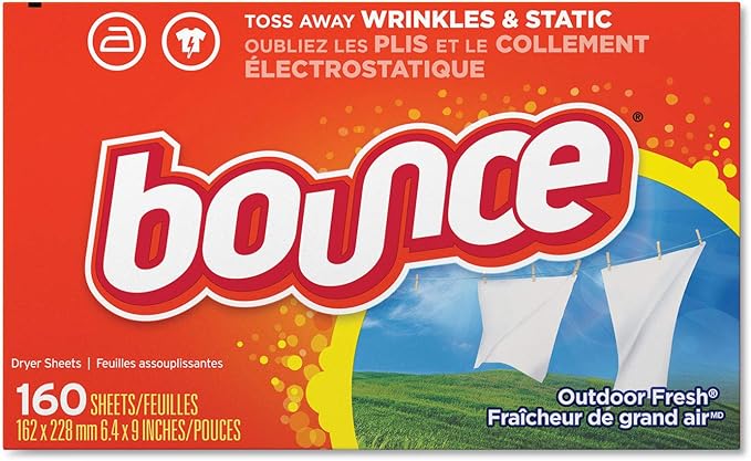 Bounce Fabric Softener Sheets, 160 Sheets per Box, 6/carton