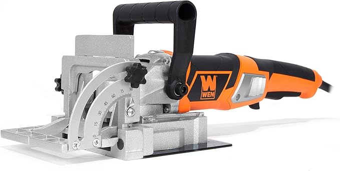 WEN JN8504 8.5-Amp Plate and Biscuit Joiner with Case and Biscuits