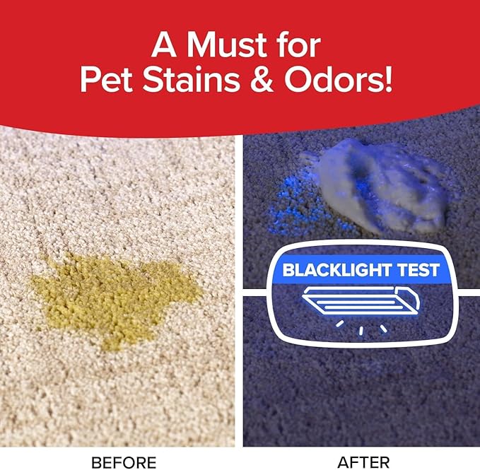 Horsepower Bull Shot MAX Strength Carpet Spot & Stain Remover, AS-SEEN-ON-TV, Made In US, Just Point & Spray, Stain-Lifting Foam Action, Pet Stains & Odors, Coffee, Wine, New & Old Stains & More