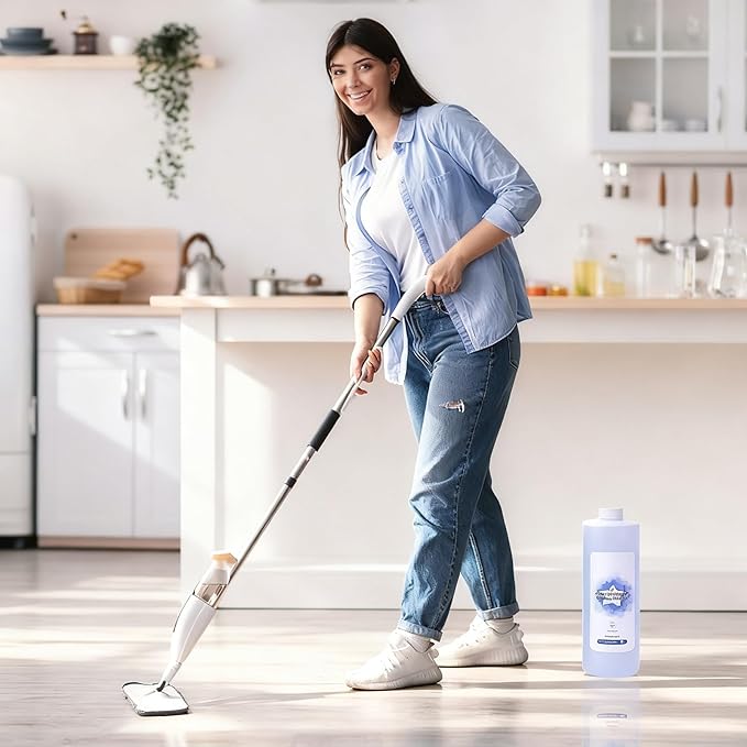 Vacuum cleaner Multi-surface Floor Cleaning Solution Compatible with ECOVACS X11/N20/N30/X1/X2/X5/X8/X9/T10/T20/T30/T50/T80/T30C Series, 1L