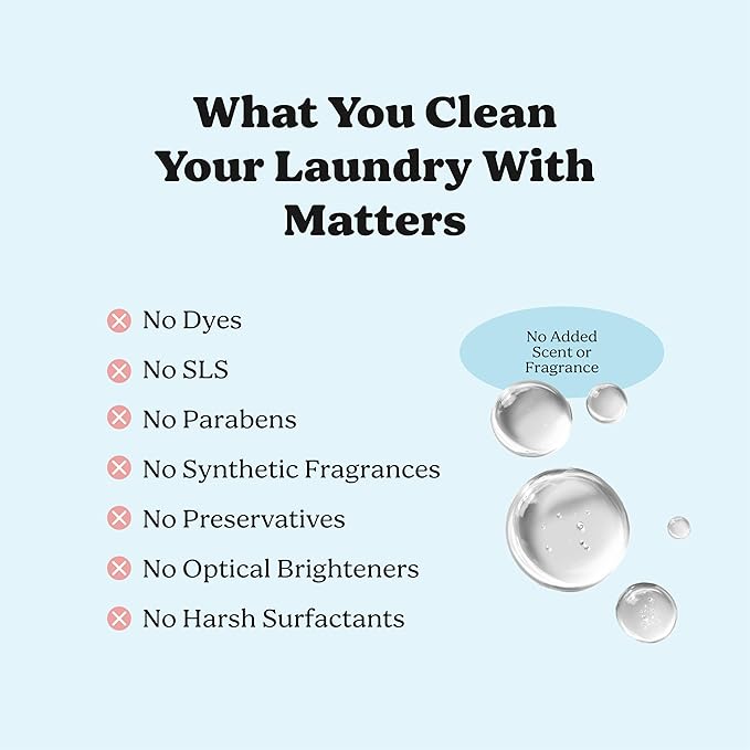 Pronounce Laundry Detergent Powder Alternative | Cleaner Ingredients. Safer for Sensitive Skin. Stain + Smell Fighting. Fragrance Free, HE Safe - 120 Loads (Unscented).