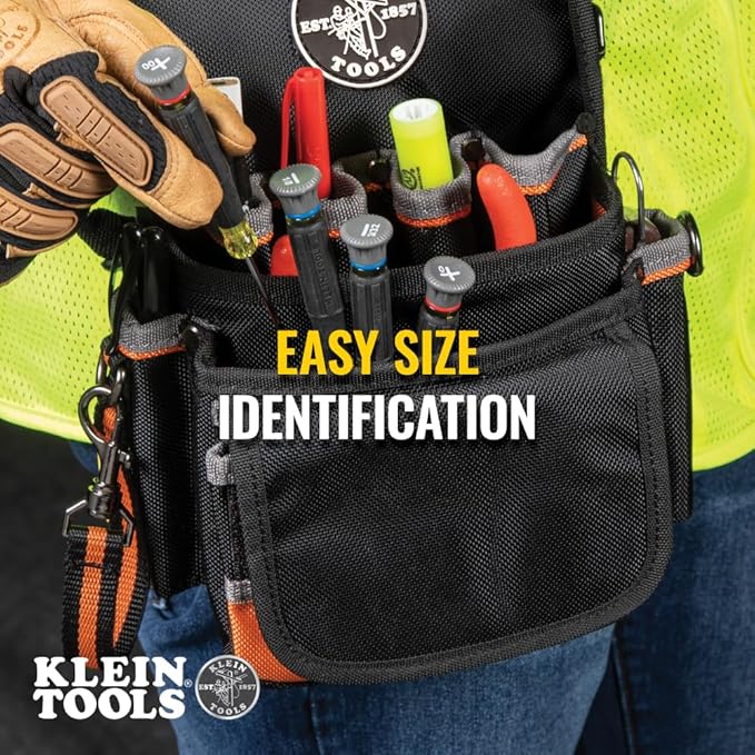 Klein Tools 85615 Mini Precision Screwdriver Set, 4-Piece Phillips and Slotted Set, Ideal for Electronics, Small Appliances, Terminal Blocks