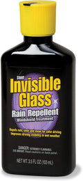 Invisible Glass 91481 Rain Repellent Rain Shield for Glass, Cleaner to Remove Mist Window Film, Invisible Glass Shield Against Rain and Snow, 3.5 Fluid Ounce