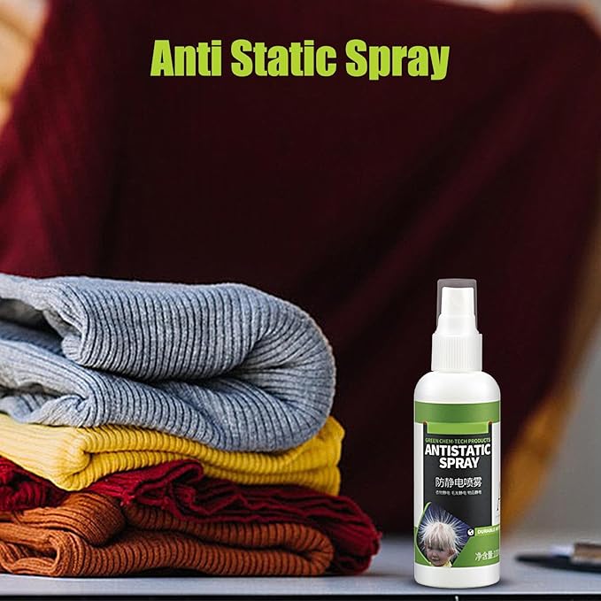 Anti Static Spray - 100ml Anti-static Spray - Static Cling Spray - Fabric Refresher - Travel Size Fabric Spray - Anti-static Spray For Clothes And Hair